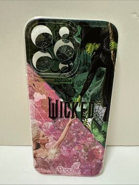 Wicked Themed Pink & Green iPhone  16 Pro Max Case